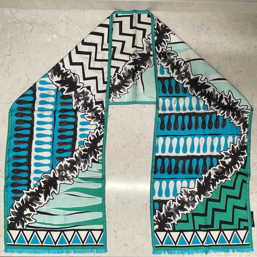 Emilio Pucci Frenze Vibrant Scarf